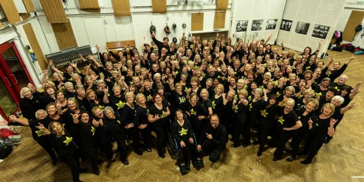 Rock Choir Performs at Guildford Fringe