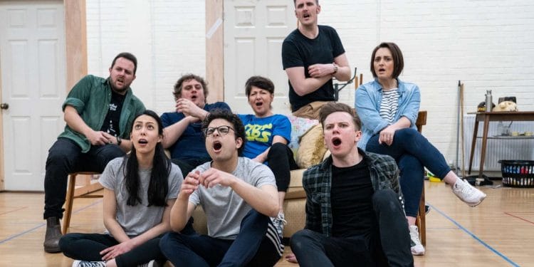 The cast of Sue Townsend s The Secret Diary of Adrian Mole the Musical