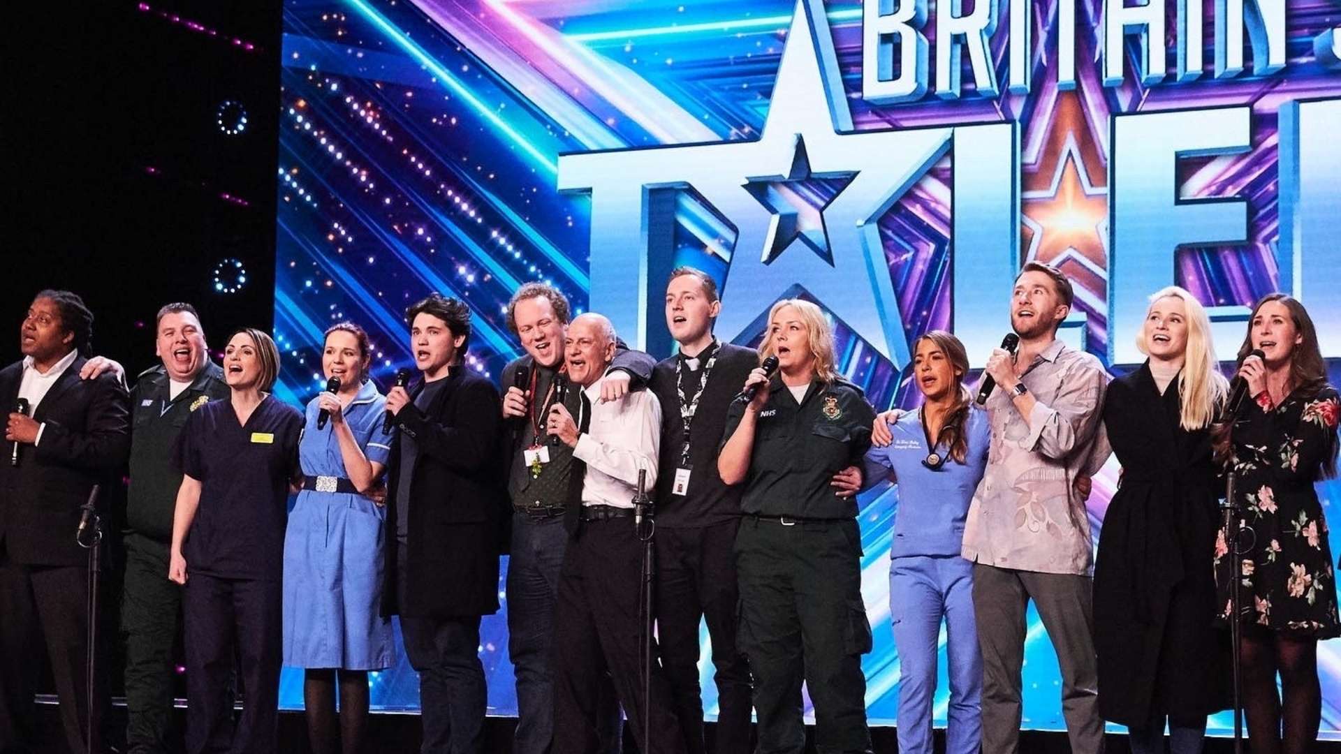 James Beeny and Gina Present Britain's Got Talent Choral