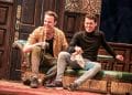 Dave Hearn Max Jonathan Sayer Dennis in rehearsals for The Play That Goes Wrong. Credit Danny Kaan