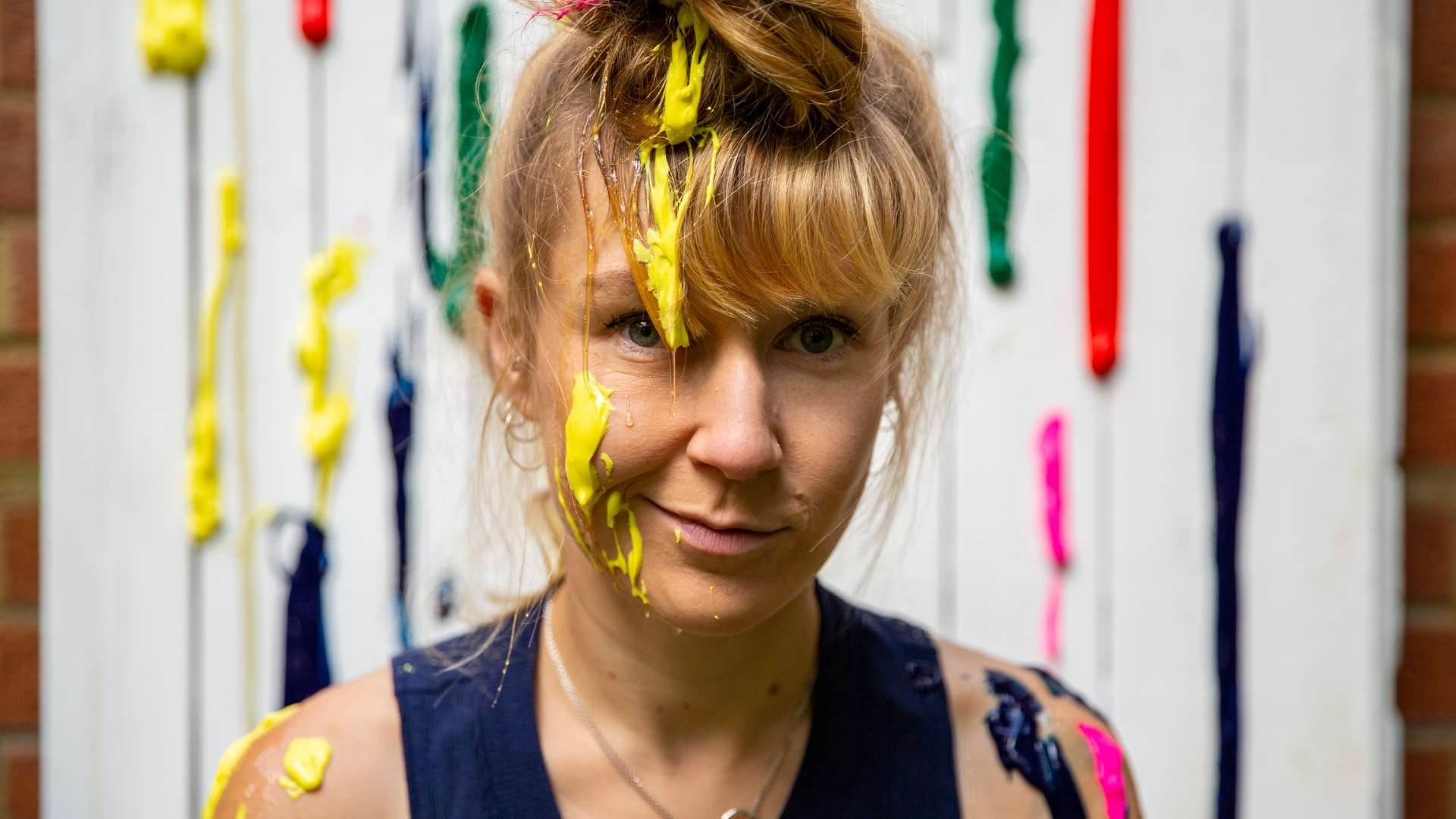 Sticky Door Katie Arnstein and Paint by Harrison Bates