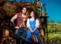 Tom Senior as Gaston and Courtney Stapleton as Belle in Disneys Beauty and the Beast Photo Johan Persson ©Disney