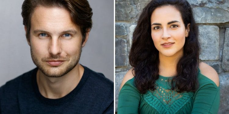 Joining The Phantom of The Opera Cast are Matt Blaker as Raoul and Kelly Glyptis as Carlotta