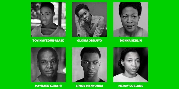 Cast of The Clinic at The Almeida