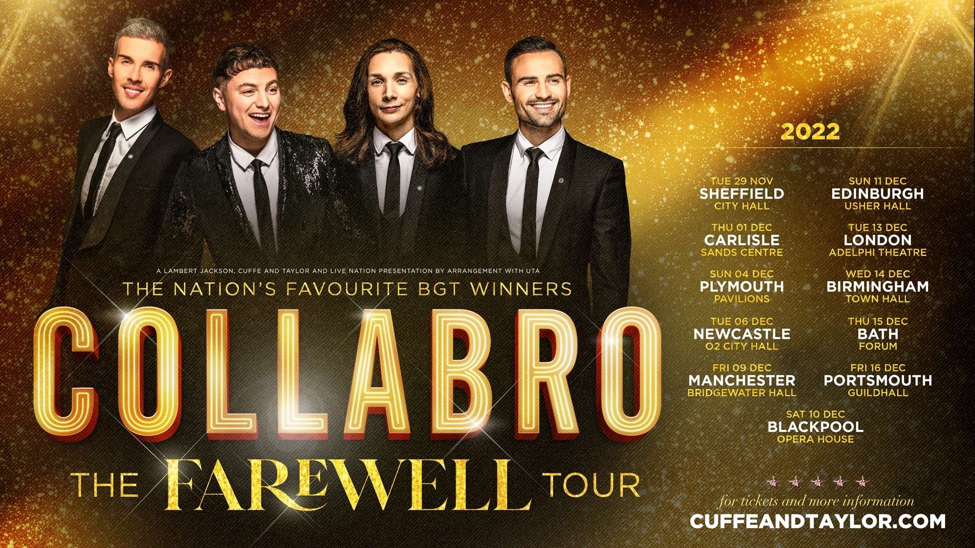 Collabro Farewell Tour