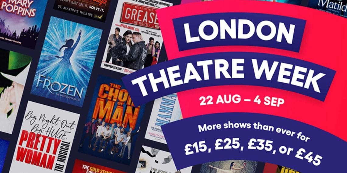 London Theatre Week Returns With Almost 60 Shows Offering Tickets With