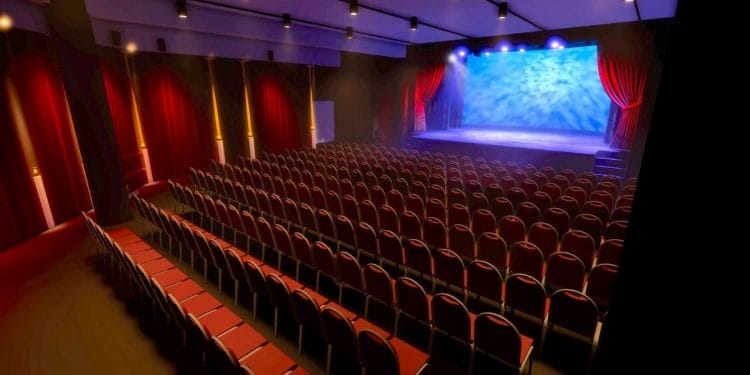 The seat Ian McKellen Theatre at Saint Stephens