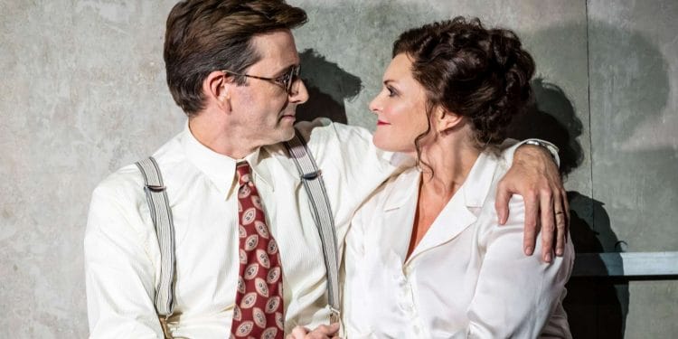 David Tennant and Sharon Small in GOOD at the Harold Pinter Theatre Directed by Dominic Cooke Photographer Johan Persson