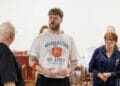 WHITE CHRISTMAS. In Rehearsals. Jay McGuiness. Photo by Ellie Kurttz
