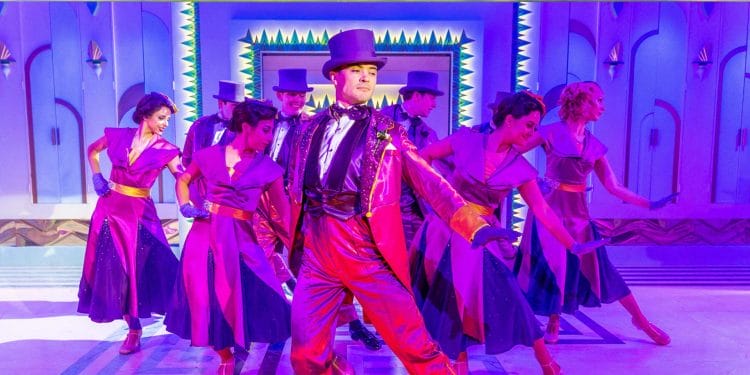 TOP HAT Jonny Labey as Jerry Travers Photo Andreas Lambis