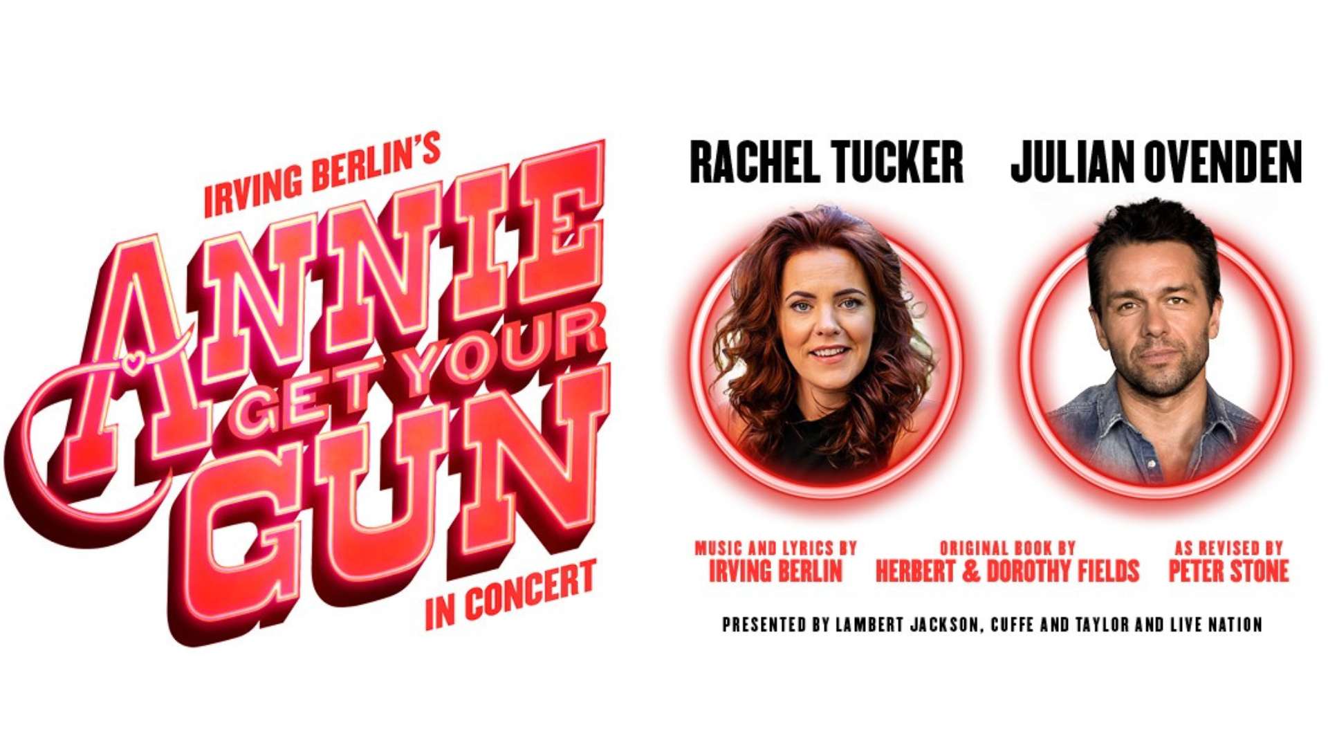 Rachel Tucker returns to West End as sharpshooter Annie Oakley in One Night  Concert of Annie Get Your Gun at the Palladium - Theatre Weekly