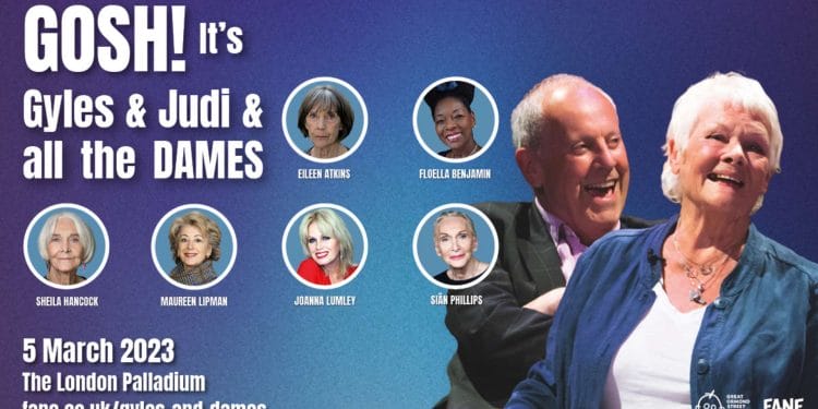 Gyles and Judi and all the Dames
