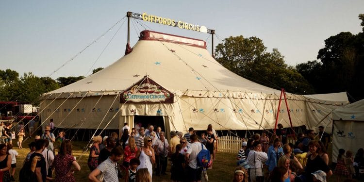 Giffords Circus in Chiswick London Photo by Nick Warner