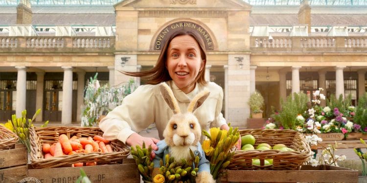 The Peter Rabbit Easter Adventure in Covent Garden from 21 Mar 16 Apr. Photo by Dave Ellis