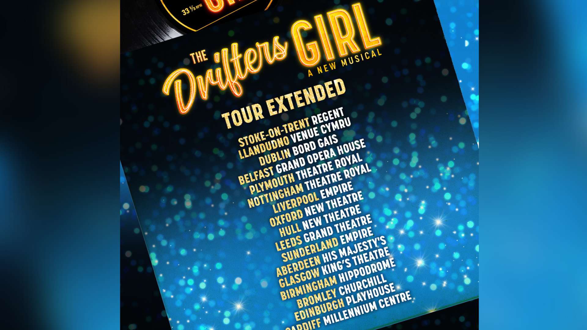 Casting is announced for The Drifters Girl – Birmingham Hippodrome