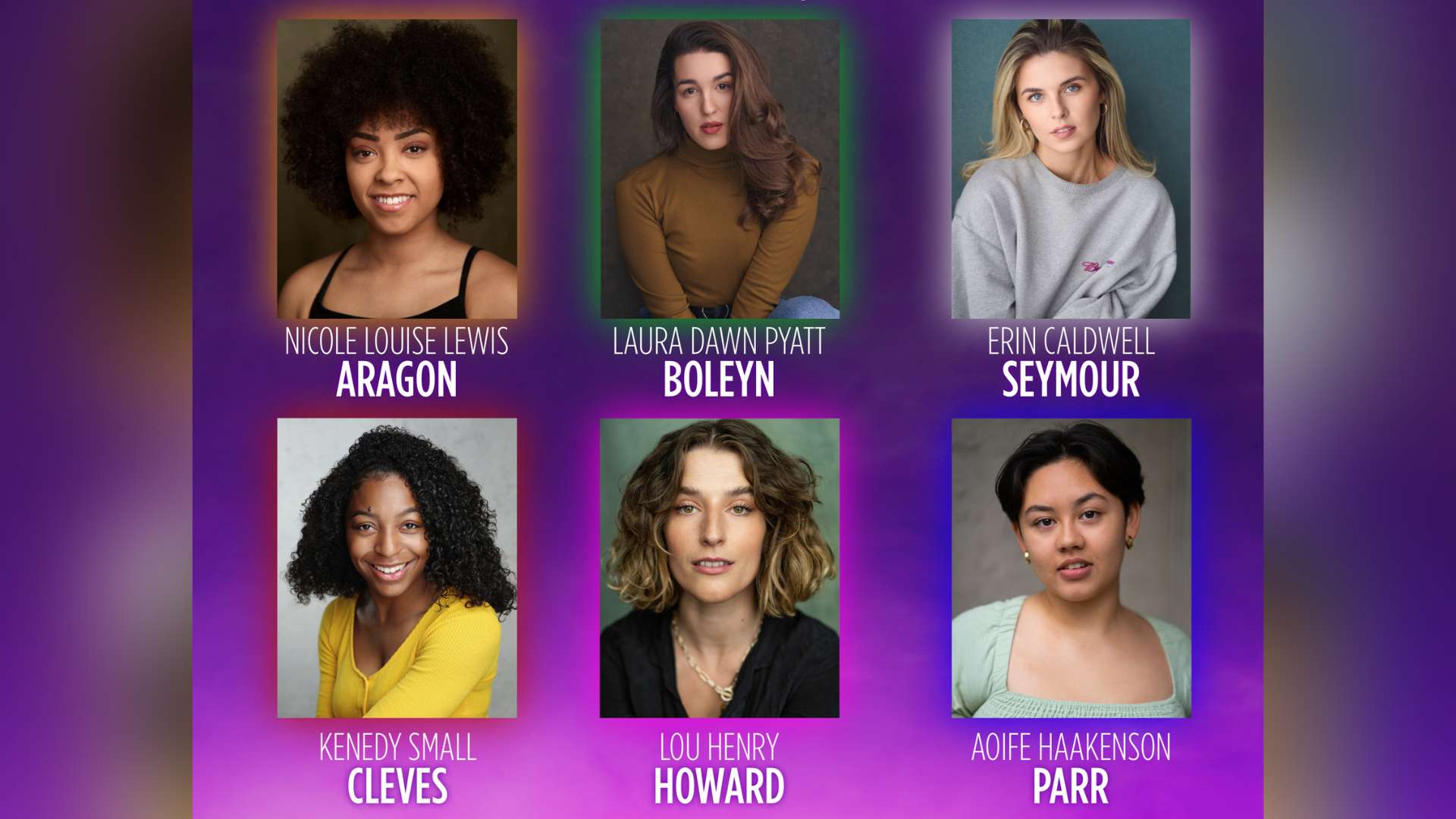 World S Best 2024 Cast Elsy Norean   SIX The Musical Tour Cast 