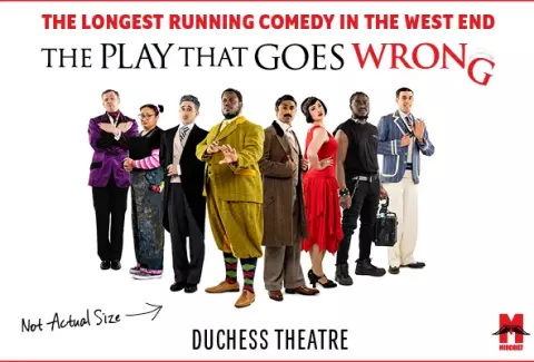 The Play That Goes Wrong Tickets at The Duchess Theatre