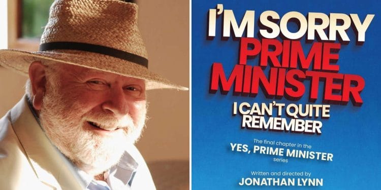 Jonathan Lynn writer of Im Sorry Prime Minister I Cant Quite Remember