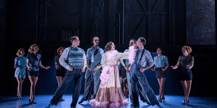42ND STREET. Ruthie Henshall 'Dorothy Brock' and Company. Photo Johan Persson