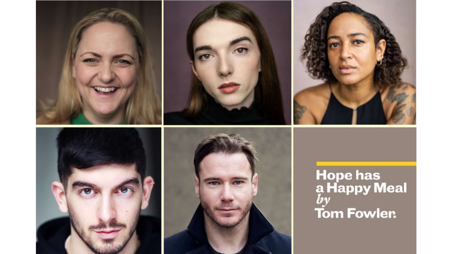 Cast Announced for Hope Has A Happy Meal By Tom Fowler at The Royal ...