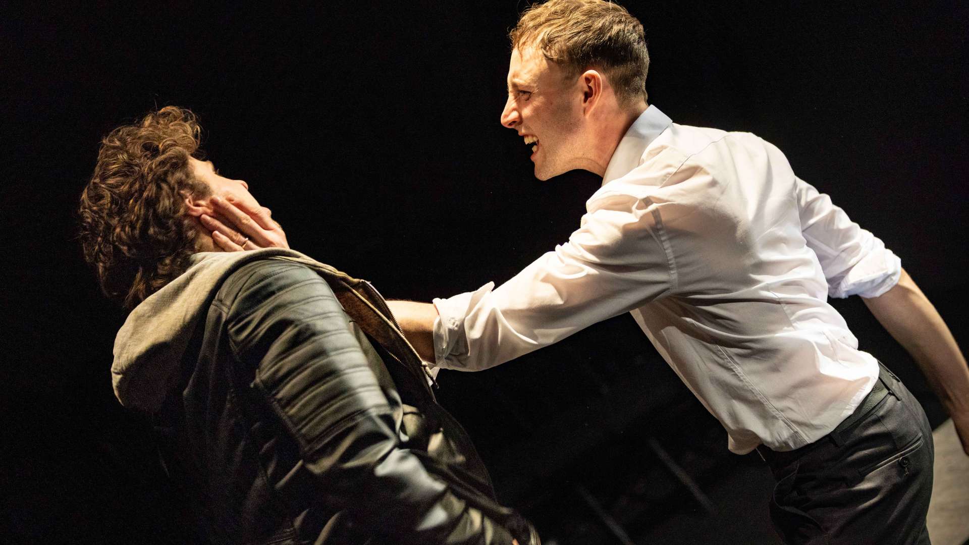 Joseph Potter and Ned Costello in Leaves of Glass credit Mark Senior