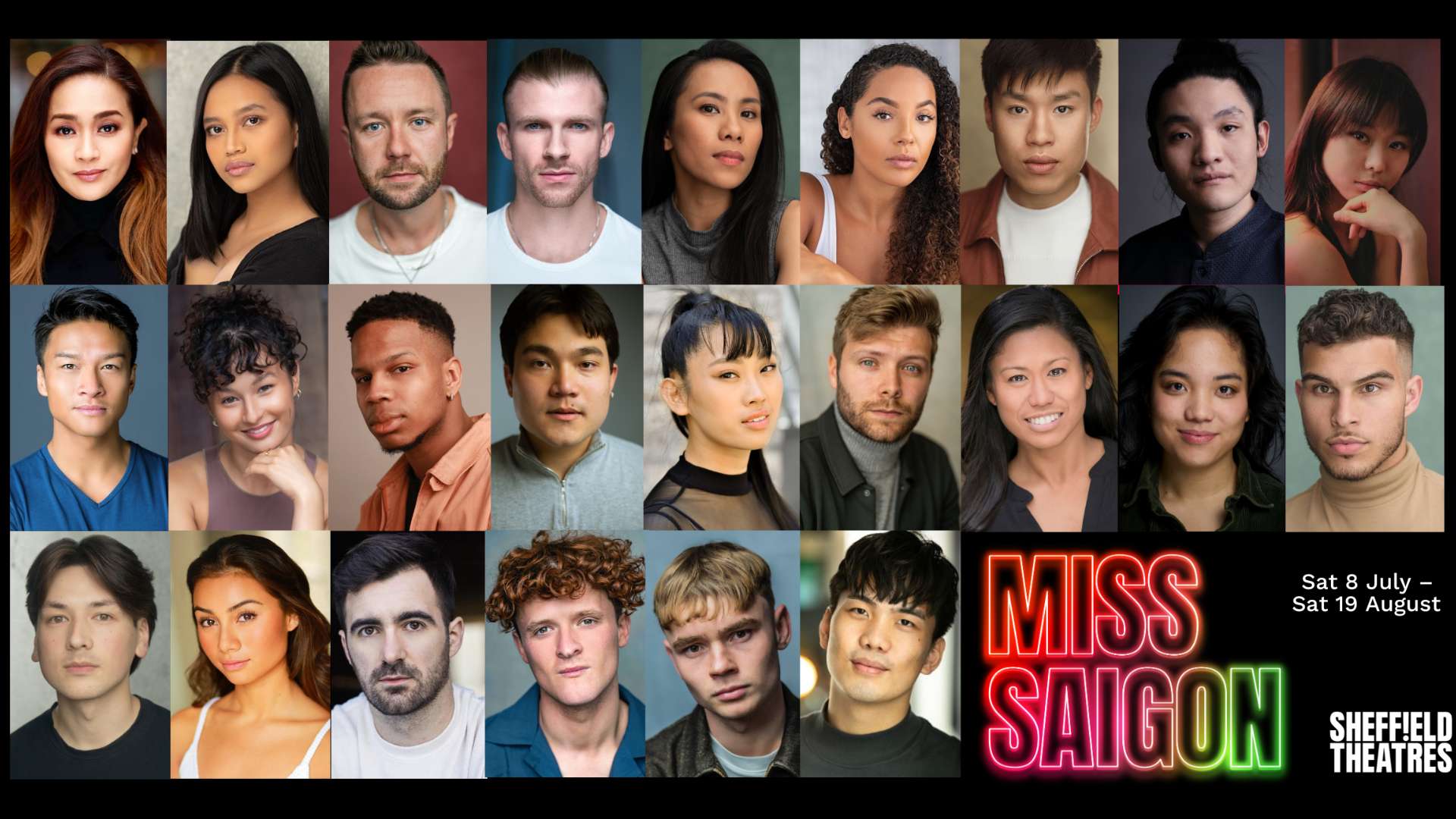 Sheffield Theatres Announce Full Cast And Creative Team For New Reimagined Production of ‘Miss Saigon’