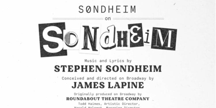 Sondheim on Sondheim Bridewell Theatre