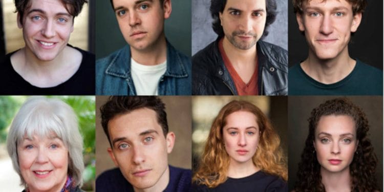 Cast of The Wind and The Rain at Finborough Theatre