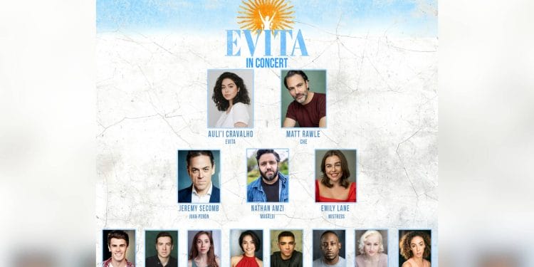 Evita in Concert Cast