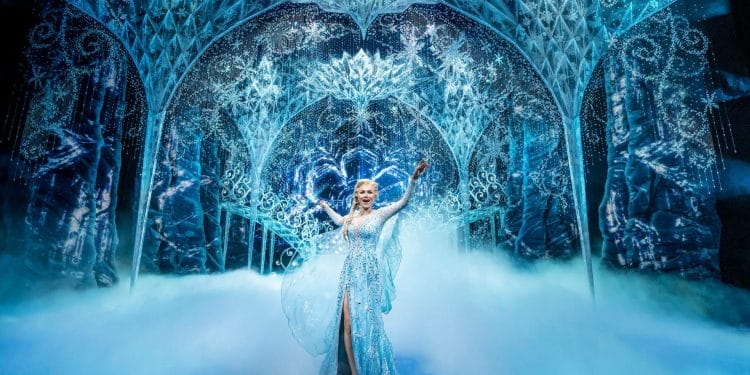 Frozen Samantha Barks (Elsa). photo by Johan Persson for Disney