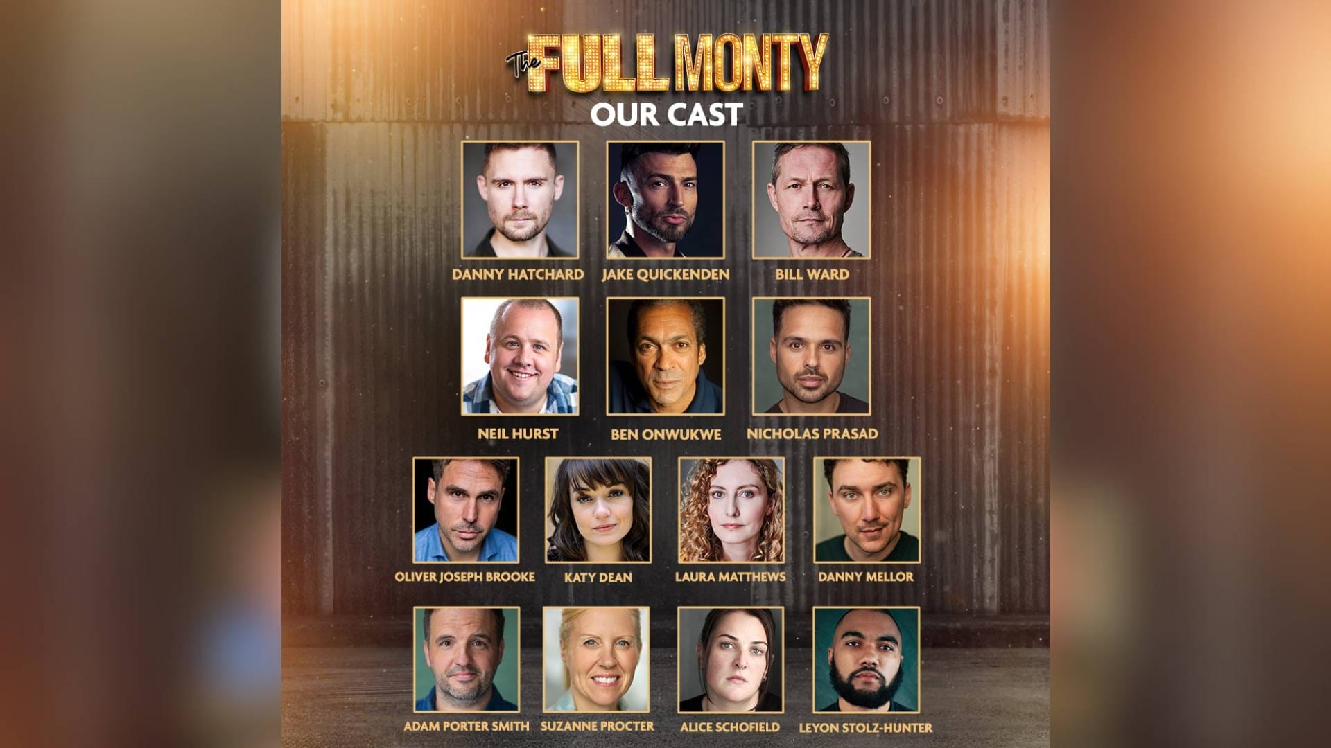 Full Cast Announced for THE FULL MONTY UK Tour Theatre Weekly