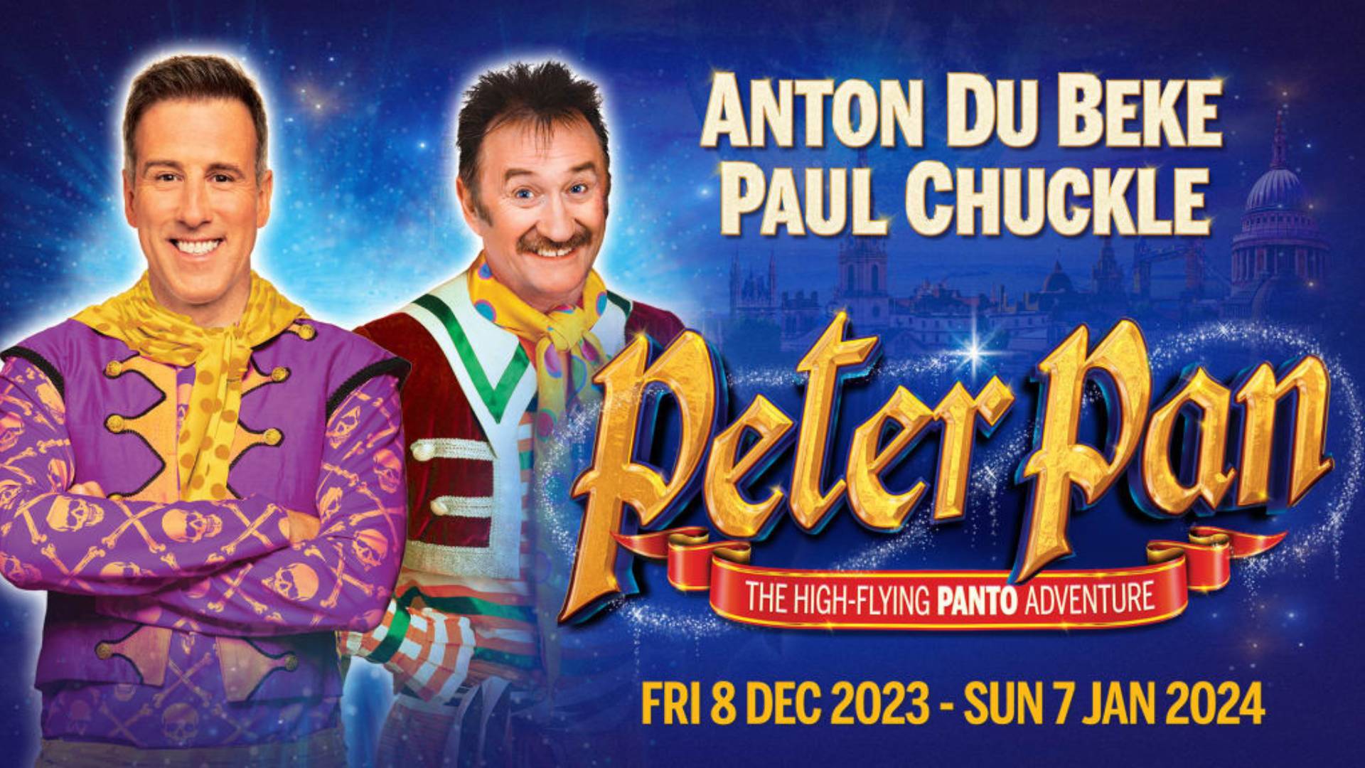 Paul Chuckle Joins The Cast of Peter Pan at The New Victoria Theatre ...