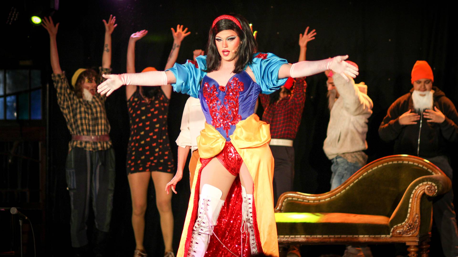 Edinburgh Review Dizney in Drag Once Upon a Parody at Gilded Balloon