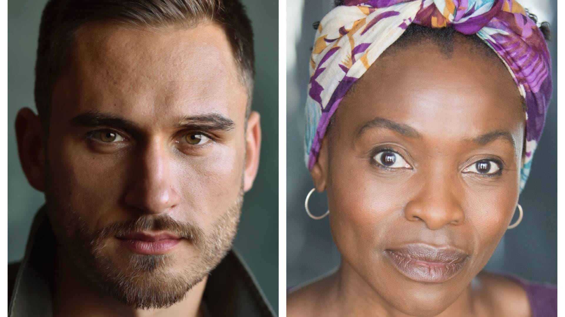 Charlie Clapham and Rakie Ayola