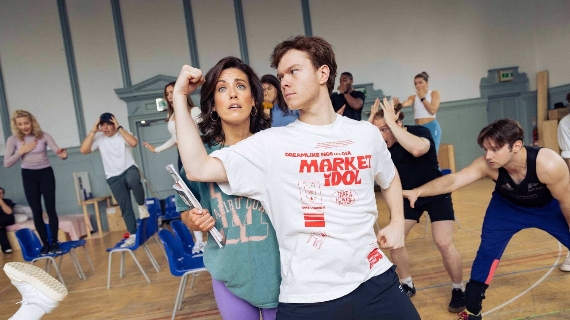 First Look The New Cast of Back To The Future at Adelphi Theatre in