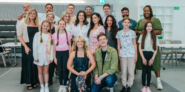 The full cast of THE TIME TRAVELLER'S WIFE The Musical, credit Danny Kaan (2)