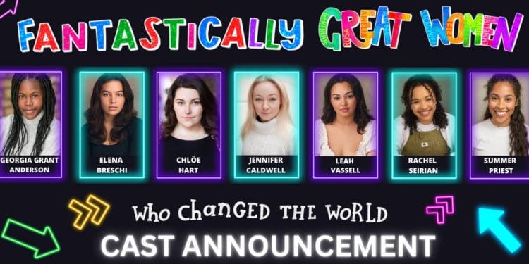 The cast of Fantastically Great Women