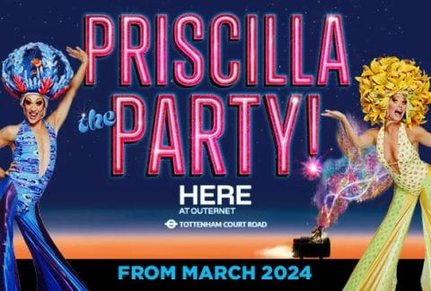 Priscilla The Party! Tickets at HERE at Outernet