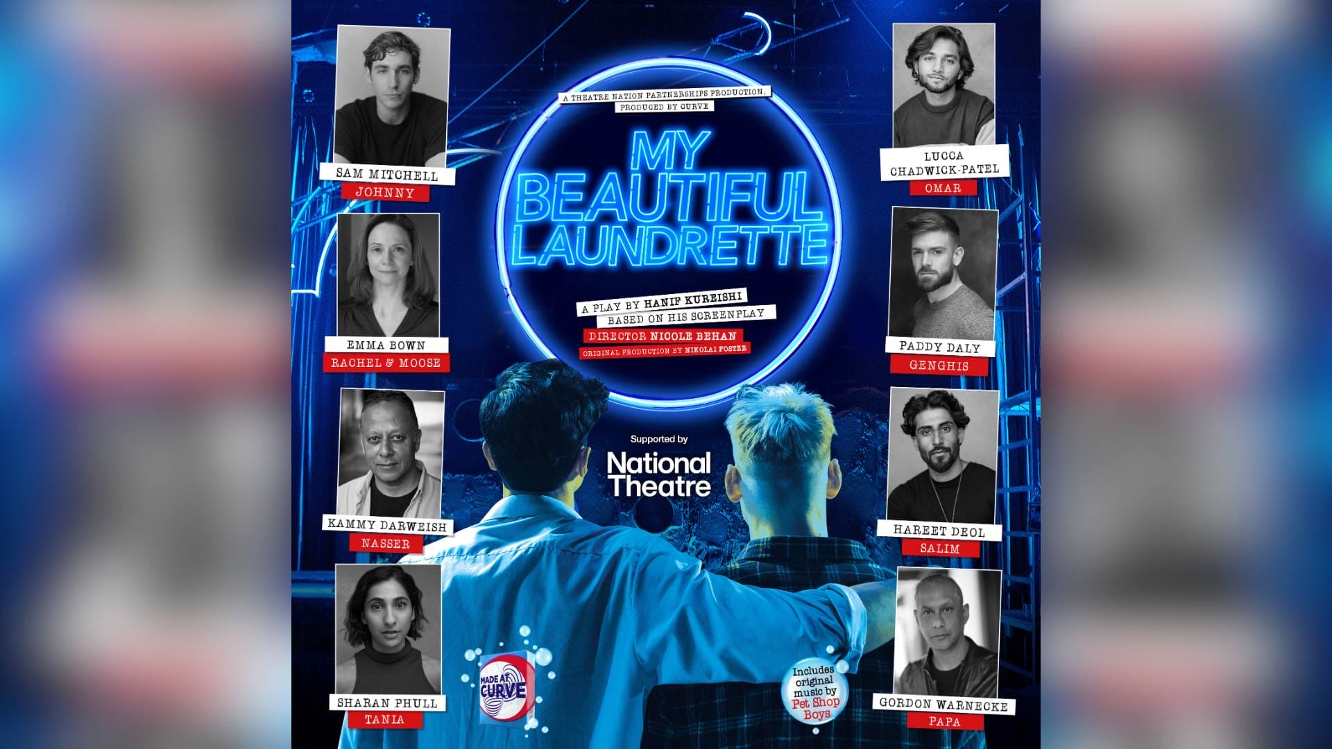 Full Casting Announced For 2024 Tour Of Hanif Kureishi S My Beautiful   My Beautiful Laundrette Cast 