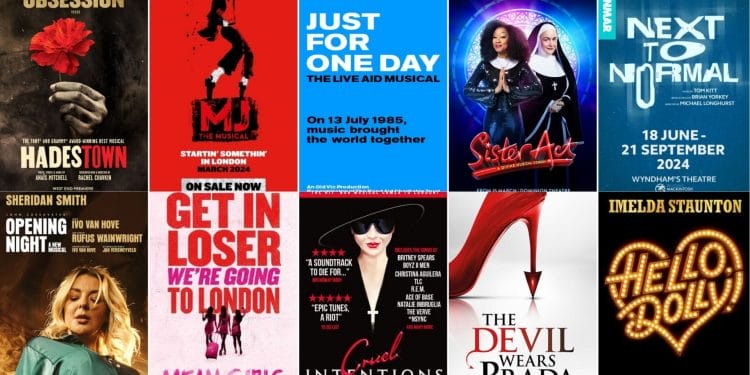 Top Ten Musicals to see in London in 2024