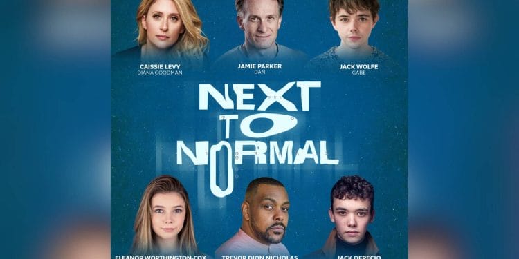 Cast of Next To Normal in the West End