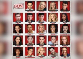 Grease UK Tour Cast