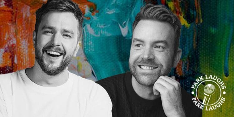 Iain Stirling and Nic Sampson part of Park Laughs