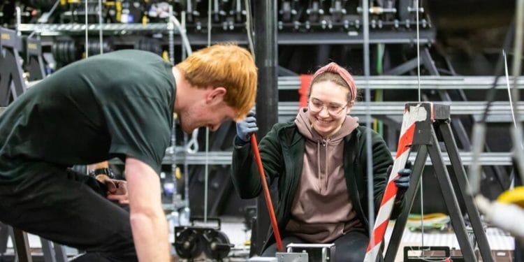 Apprentices at the RSC Photo by Sara Beaumont (c) RSC