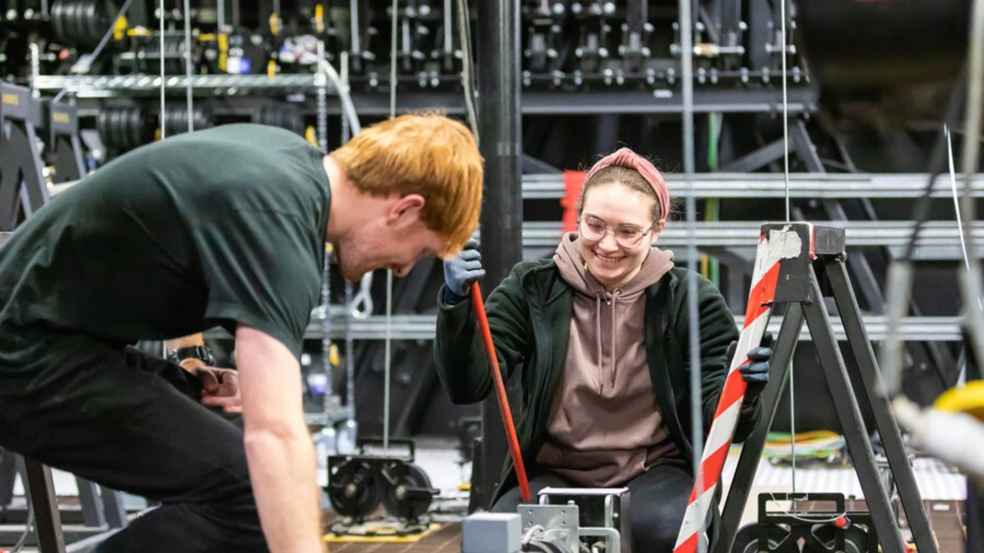 Apprentices at the RSC Photo by Sara Beaumont (c) RSC