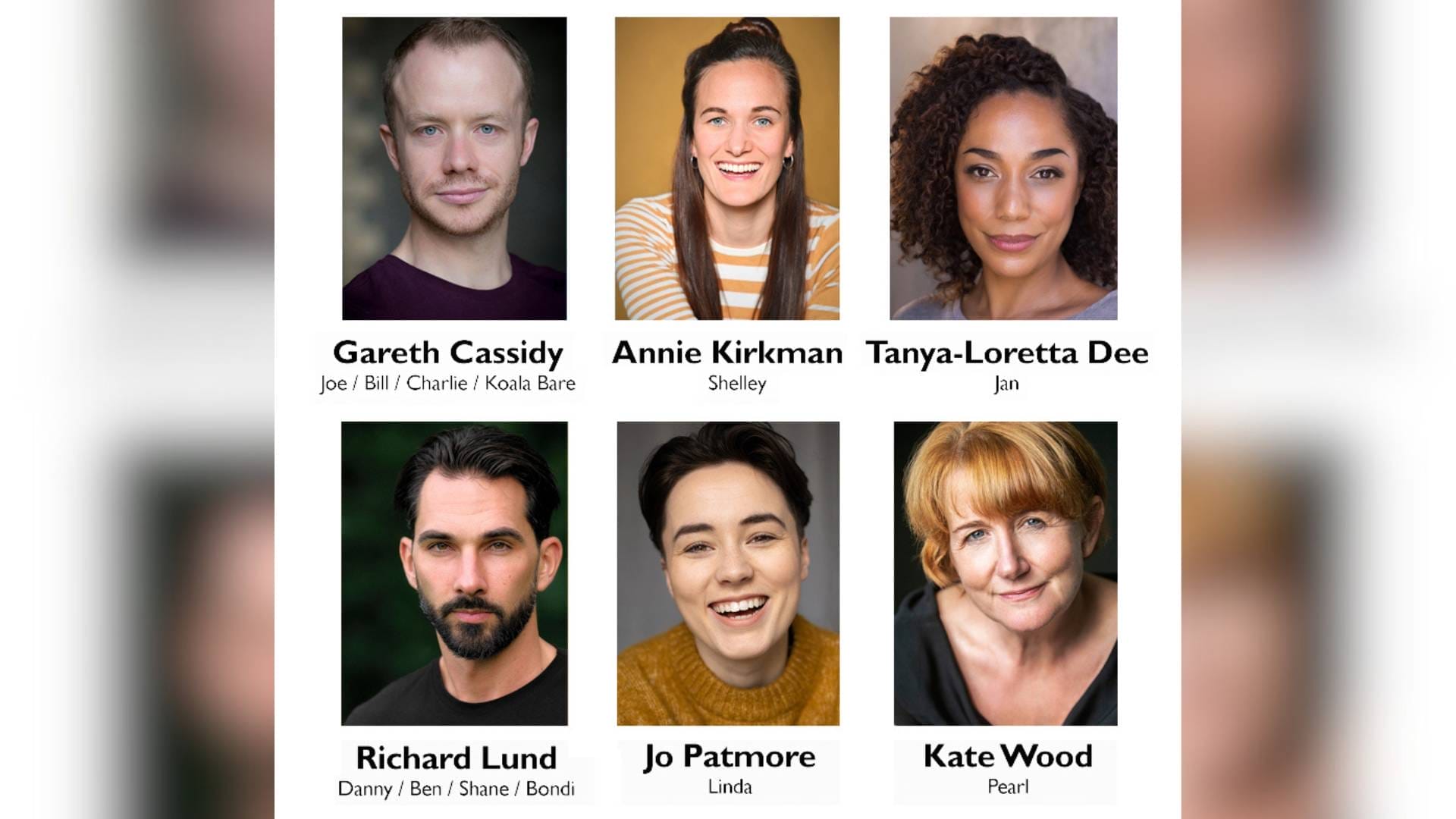 Ladies Down Under Cast