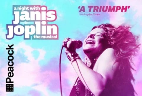 A Night with Janis Joplin Tickets at the Peacock Theatre