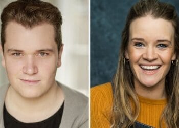 Aidan Cutler and Charlotte York complete the cast of Here You Come Again