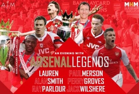 Arsenal Legends Live Tickets at the Adelphi Theatre
