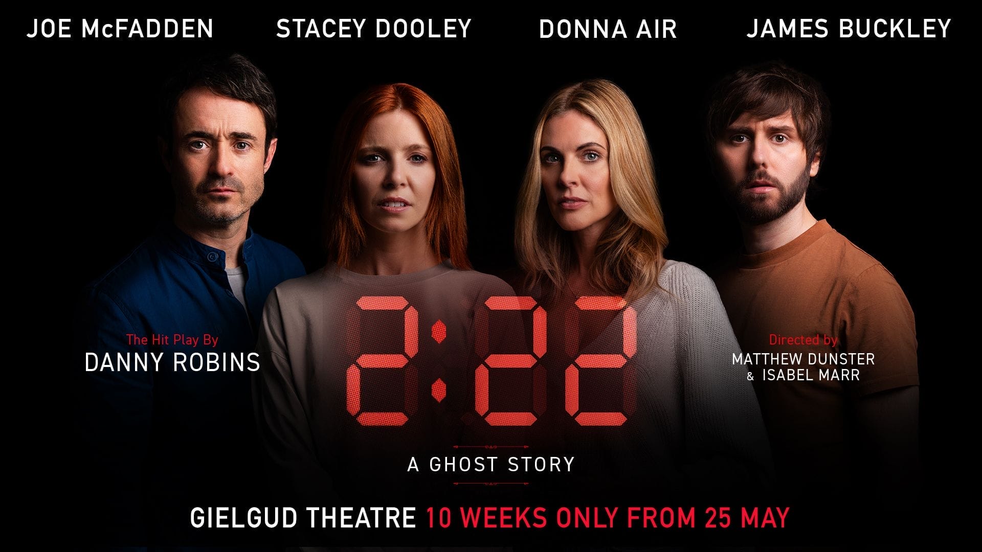 Donna Air and Joe McFadden Complete the Cast of 2:22 A Ghost Story ...